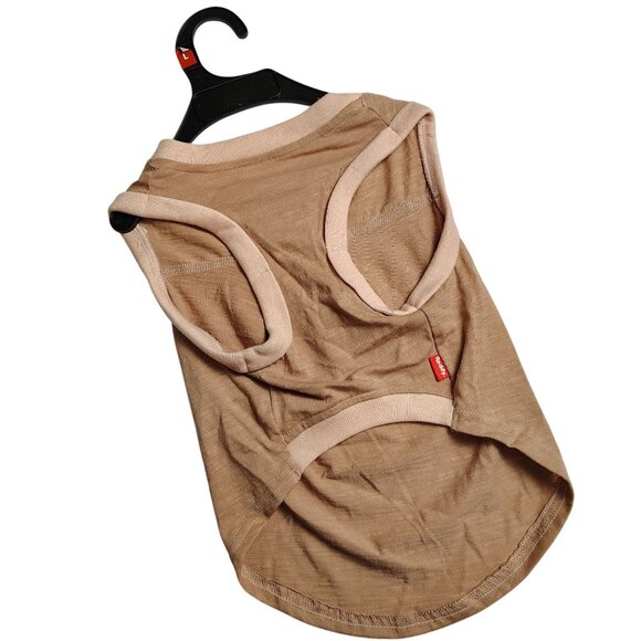 Reddy Dog Large Lightweight Pink Pleated Tank Top Made With Recycled Material - Picture 5 of 6